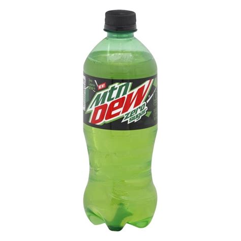 Mtn Dew Zero Sugar Soda (20 fl oz) from Walmart - Instacart