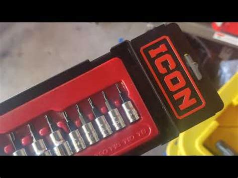 HARBOR FREIGHT "ICON" TORX SOCKET SET, HOW I ENDED UP WITH THIS SET😏 - YouTube