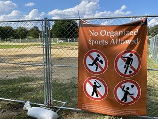 No organized sports allowed | volleyball courts by the Linco… | Flickr