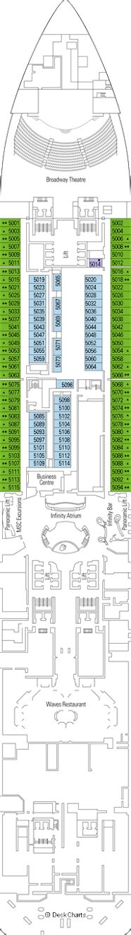 MSC Meraviglia Deck Plans: Ship Layout, Staterooms & Map - Cruise Critic