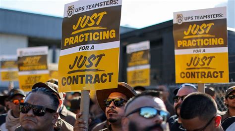 UPS and Teamsters reach a labor deal, potentially avoiding a crippling ...