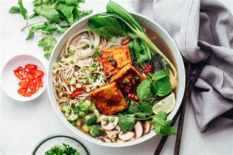 Vegetarian Pho Soup (Vietnamese Noodle Soup) - My Food Story