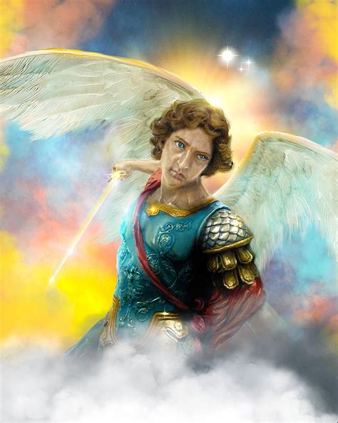 St Michael Archangel Picture To Color Archangel Micha - vrogue.co