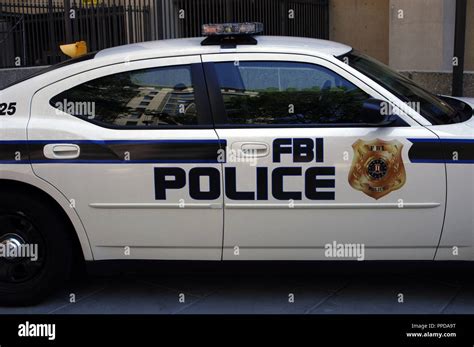 FBI (Federal Bureau of Investigation) Police car. Washington D.C ...