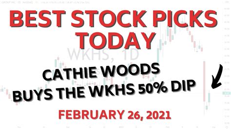 Cathie Wood’s Ark Invest buys WKHS | Best Stock Picks Today 2-26-21