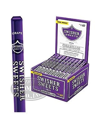 Swisher Sweets Grape Natural Foil Wrapped Cigarillo