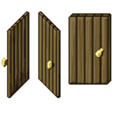 Wooden Door @ PixelJoint.com