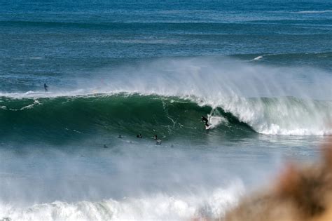 Portuguese Slab Fires While Nazare Cooks