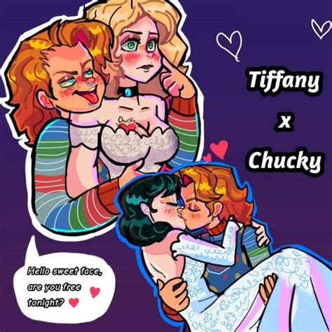 Chucky x Tiffany | Personajes de terror, Dibujos animados bonitos ...