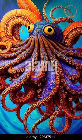 Fantasy Octopus Art Stock Photo - Alamy