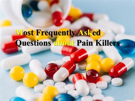 Painkiller Side Effects | Most Frequently Asked Questions