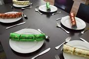Photo of christmas dinner setting | Free christmas images