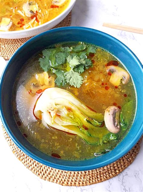 Vegan Broth Soup Improves Your Immunity! - Yogallai