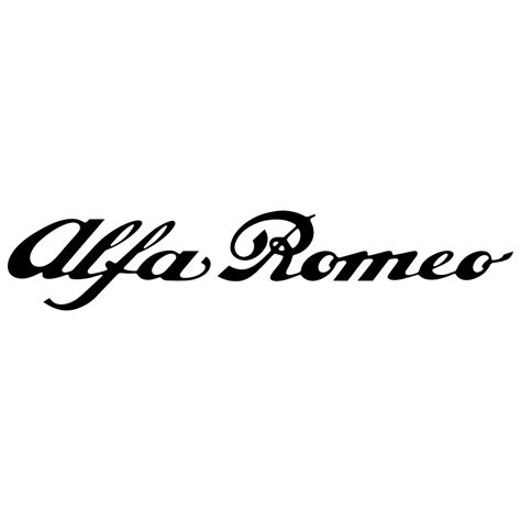 Alfa Romeo Logo Black and White (2) – Brands Logos