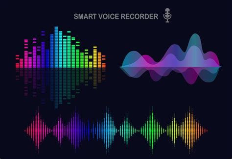 Premium Vector | Sound audio wave from equalizer. music frequency in ...