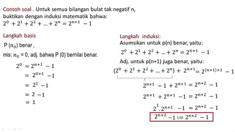 Contoh Induksi Matematika