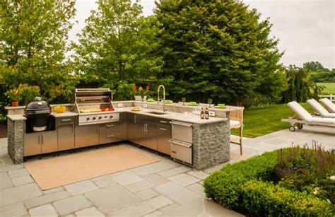 DIY Outdoor Kitchen Countertop Options