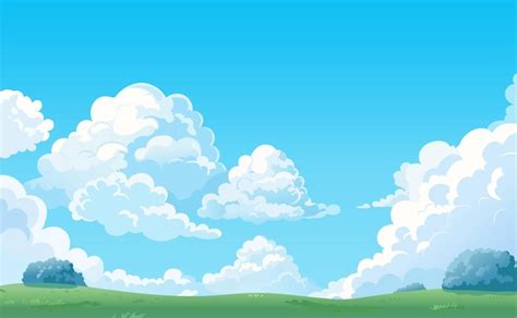 Cartoon Sky Background Images - Free Download on Freepik