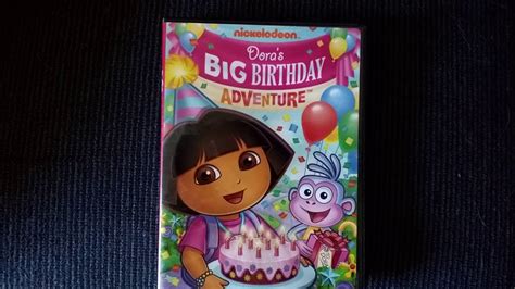 DORA the EXPLORER- Dora's BIG BIRTHDAY ADVENTURE DVD Overview! - YouTube