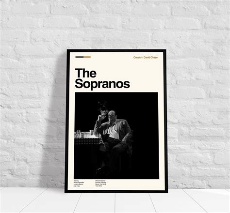 The Sopranos Movie Poster - The Sopranos Poster, Movie Poster sold by ...