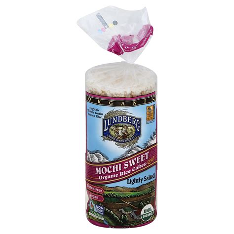 Lundberg Rice Cakes, Organic, Mochi Sweet, Lightly Salted 8.5 oz | Shipt