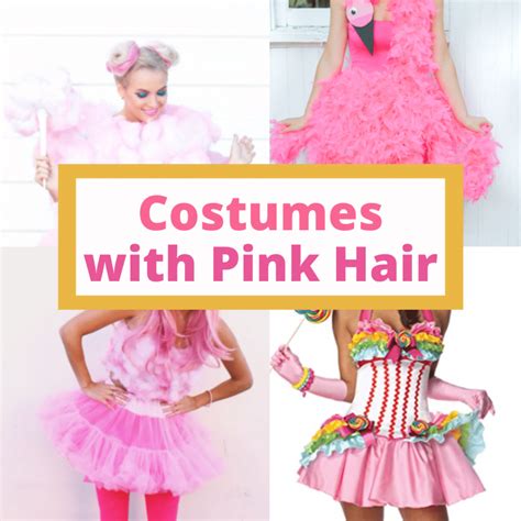 Halloween Costumes with Pink hair and Cosplay for Pink Hair.