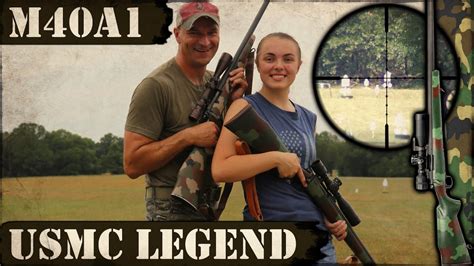 M40A1 - USMC Legendary Sniper Rifle! - YouTube