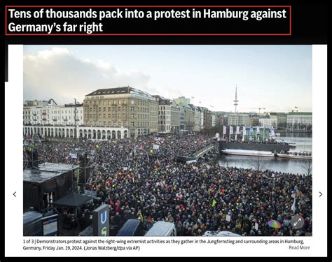 How footage of protests against Germany’s AfD was misidentified as showing a pro-Palestinian march