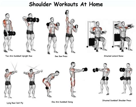 Best Shoulder Workouts For Mass | AnyTimeStrength | Shoulder workout at ...