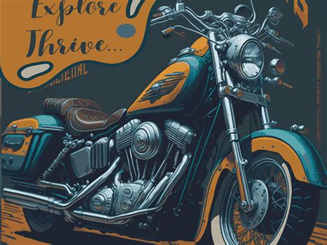 Vintage Retro Aesthetic Motor Cycle by Aimen Bashir on Dribbble