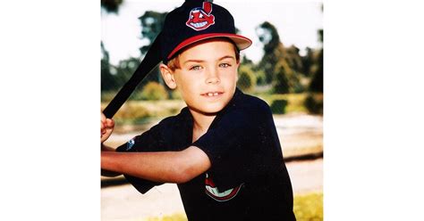 Here's baby Zac Efron playing baseball. | Celebrity Instagram Pictures | June 5, 2014 | POPSUGAR ...