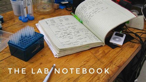 Scientific Lab Notebook - YouTube