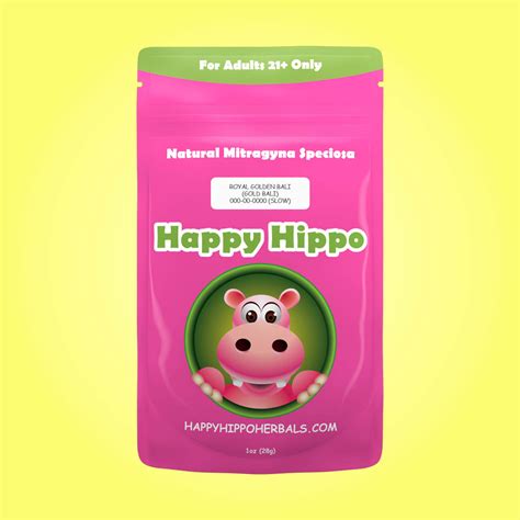 Buy Gold Bali Kratom Powder | Happy Hippo Herbals