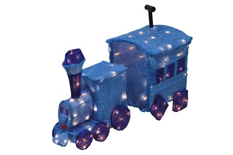 Rudolph 3D Prelit Misfit Train Yard Art Christmas Decorations at Lowes.com