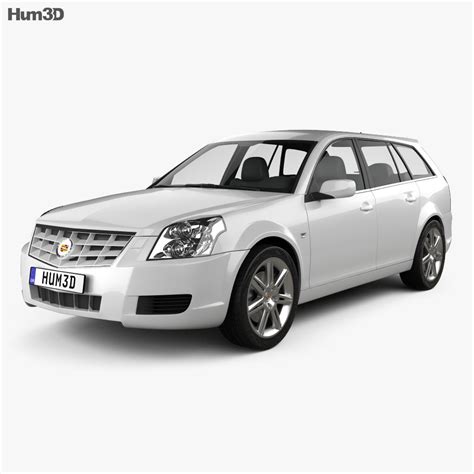 Cadillac BLS wagon 2009 3D model - Hum3D