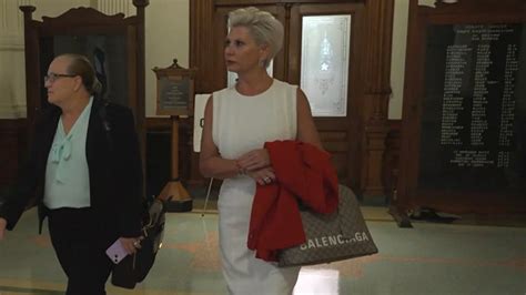 Ken Paxton's alleged mistress, Laura Olson, arrives at the impeachment ...