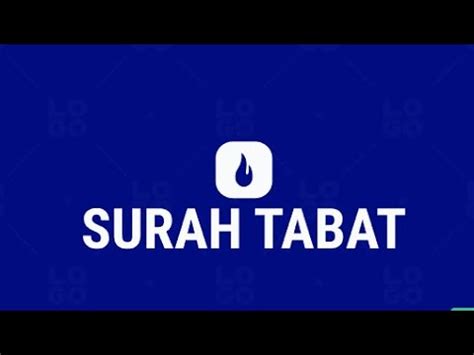 111 Surah Tabat - YouTube