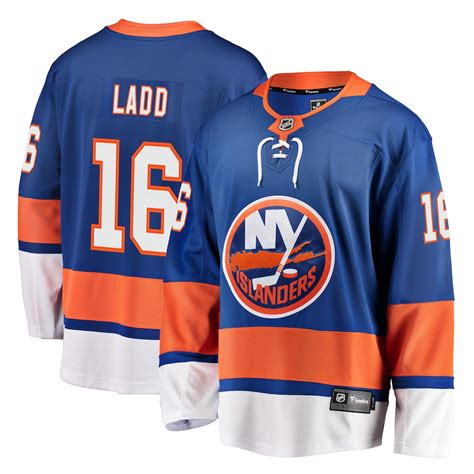 Men's New York Islanders Andrew Ladd Fanatics Branded Royal Breakaway ...