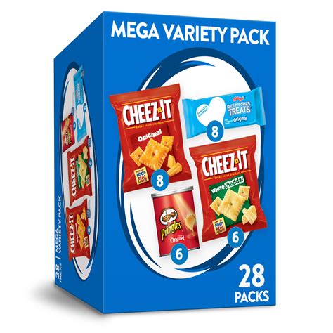 Kellogg's Mega Variety Pack, Lunch Snacks, Office and Kids Snacks ...