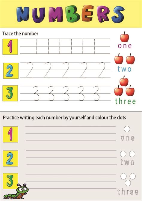 GRADE 1 MATHEMATICS WORKSHEET NUMBERS 1-3 • Teacha!