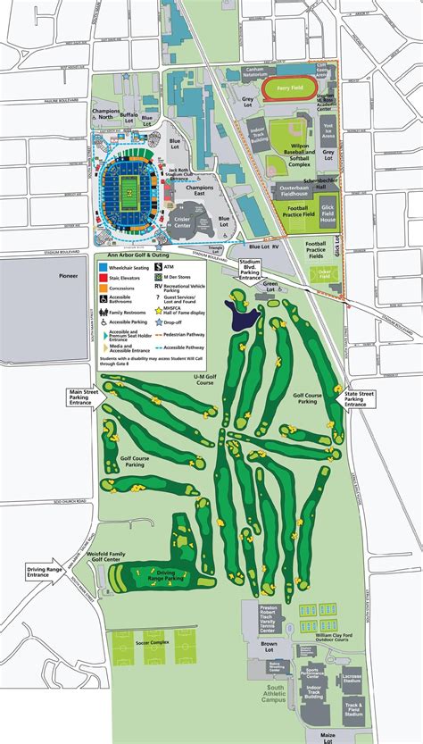 Michigan Stadium Seating Chart with Rows and Seat Numbers, Tickets Price 2023, Parking Map