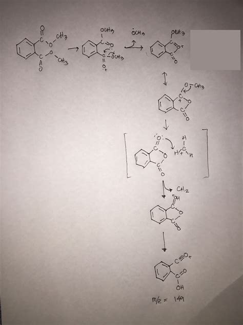 Solved: All dialkyl phthalate esters exhibit a base peak at m / z = 149. What is the structure ...