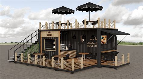 container cafe design :: Behance