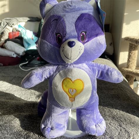 Care Bears Purple and White Stuffed-animals | Depop