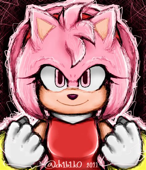 Amy Rose in Sonic Movie style by Ch1b1k0 on DeviantArt