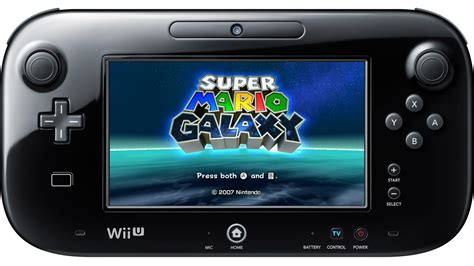 Super Mario Galaxy Wii U footage (Wii download)