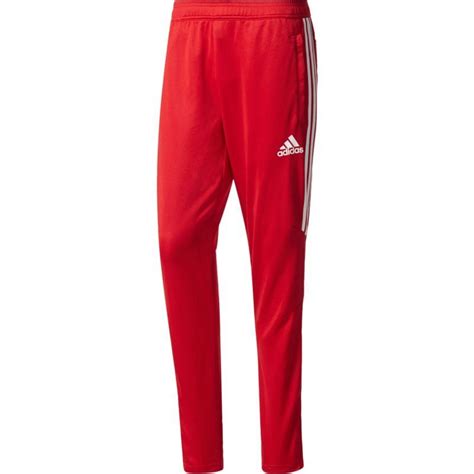 adidas Men's Tiro 17 Soccer Pants, Size: Large, Power Red/White ...