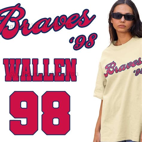 Wallen Braves Svg - Etsy Australia