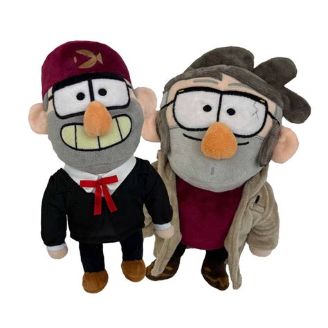 Grunkle Stan & Ford Plush - Gravity Falls - TheMysteryShack