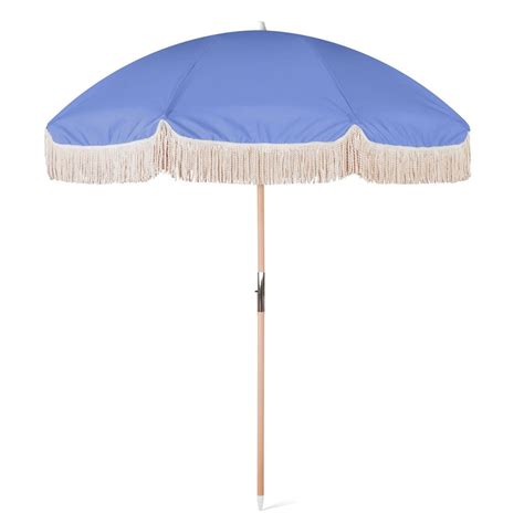 Outdoor Beach Umbrella With Tassels BU-302 | Custom Umbrella Manufacturer | Best Outdoor Sun ...